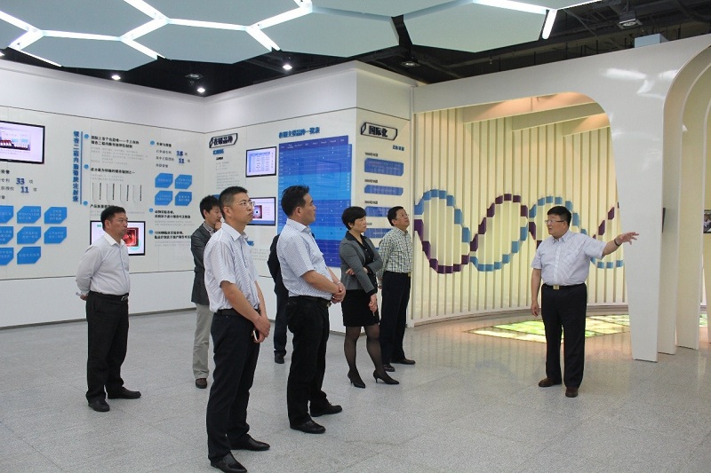 省委督查室主任刘劲松考察时强调：铂莱国际药业要在“一带一路”发展战略中抢占先机